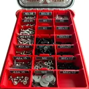 Packout Slim Organiser Small Bin Insert | Customisable Storage for 48-22-8431