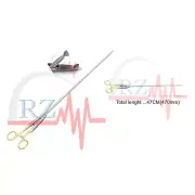 T/C NEEDLE HOLDER FORCEPS LAPAROSCOPY LAPAROSCOPIC WITH TOOTHED AND T/C TIP