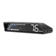 OBD Digital Car HUD Speedometer HeadUp Display Dual Screen Security Alarm System (for: Honda Civic)