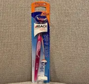 NOS Reach Access Flosser Pink Handle 1 + 3 Floss Refills Disposable Heads
