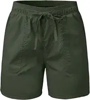 [Generic] Womens Plus Swimwear Women Plus Size High Waist Bikini Bottoms Swim Briefs Beach Shorts Ruched Bottom High Cut Swim Bottom Full Coverage Swimsuit Bottom Sports Yoga Shorts Swim Wear (Army Green-1, S)