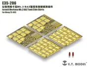 ET Model 1/35 E35-206 Israeli Merkava Mk.3 BAZ Tank Side Skirts