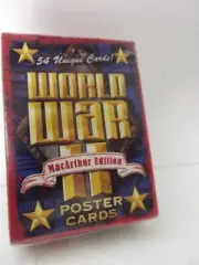 54 UNIQUE CARDS! WORLD WAR II MacArthur EDITION POSTER CARDS Free Shipping!