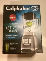Calphalon ActiveSense™ Blender with Blend-N-Go Cup, Dark Stainless Steel