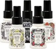 Poo-Pourri Set - Includes Original Citrus, Lavender Vanilla, Tropical Hibiscus, Ship Happens, and Royal Flush 1.4 Ounce Bottles