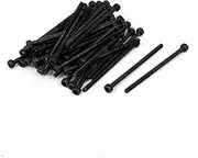 uxcell M3 x 55mm Alloy Steel 12.9 Grade Bolt Hex Socket Head Cap Screw Black 50pcs