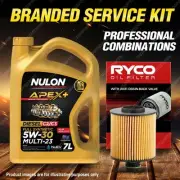 Ryco Oil Filter Nulon 7L APX5W30C23 Engine Oil Kit for Alfa Romeo Giulietta 940 (for: Alfa Romeo)