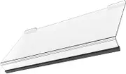 KOMBIUDA Tilt Keyboard Riser Ergonomic Computer Stand Transparent Design with Non Slip Support Durable Holder for Home Office Use Strong Carrying Capacity