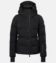 [Moncler] Moncler Guyane down ski jacket UK 12 black