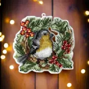Wonderland Crafts Cross-stitch kit on a plastic base FLX-018
