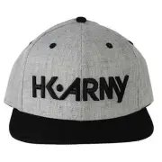 HK Army Snapback Hat - Typeface - Slate / Black