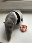 Ants the Anteater Ty Beanie Baby DOB November 7, 1997 2 errors Tush Tag Date