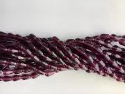 25 Amethyst Vertical Teardrop Beads LIMITED