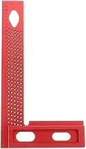 Aluminum Alloy Square Ruler with Metric Scale Height Gauge - Essential Carpenter Tool for Precision Woodworking