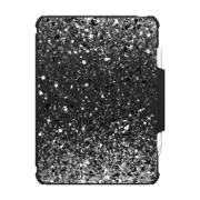 iPad Pro 11-inch (M4) Impact Folio Case Silver Black White Confetti Explosion