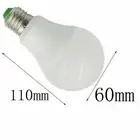 3pcs E27 A19 led Bulb 5W White 12-24V Light Globe Light Lamp 60W Equivalent H