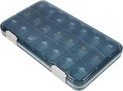 Portable Weekly Medicine Organizer Compartment Travel Case for Daily Medication Durable Sealing Container for Elders Lightweight Easy to Clean Medicine Holder