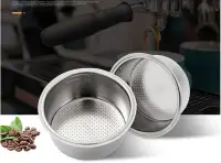 在飛比找Yahoo!奇摩拍賣優惠-義式咖啡機 51mm 不鏽鋼材質 無壓濾杯 粉碗 咖啡粉杯 