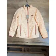 Patagonia Nano Puff Jacket Womens 2XS Sandy Milon Primaloft Long Sleeve Full Zip