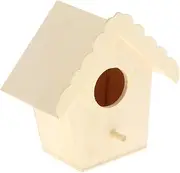 Bird Feeding House, Bird Nesting Box, Assembled for Big Birds Like Parrot, Pigeon, Dove as Well as Small Birds Like Sparrow, Tit, Lark etc, Style4