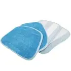 4 X Steam Mop Pads For Monster Euroflex Floor Steamer Ez1-R Ez2 Sc1Z1 Vapour M2R
