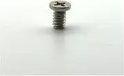 200pcs M1.2 Phillips Round Thin Head Screws Electronic Micro Male Bolt Full Thread Small 1.5/1/2/1.8/2/2.5/3/3.5/4/4.5/5/6mm Long(M1.2 x 1.8mm)