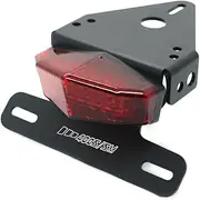 crazy sport License Brake Tail Lights Holder Fits For SUZUKI DRZ400 S/SM/E DRZSM DRZ400S DRZ DRZ400 2005-2025 For XR250R XR400R 96-04 Tail Tidy Fender LED Brake Lights (Red)