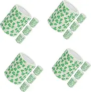 NOLITOY Sets Four Leaf Toilet Paper Roll Soft Gentle Bathroom Tissue Leaf Tissue Paper Multipurpose for Home Hotel Use Rolls