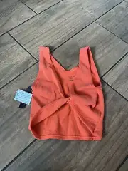 NWT Out from Under front twist bra top orange XS/S