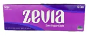 Zevia Grape Zero Sugar Soda Pop 12 pack