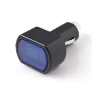 Meter Digital Volt Led Black Gauge Auto Vehicle Shell Mini Monitor Car Battery