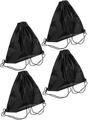 GRADENEVE 4pcs Helmet Ball Bag Cinch Sack Bicycle Bag Welding Bag Sturdy Drawstring Backpack Sports Drawstring Bag Motorcycle Head Bag Reflective Backpack Motorcycle Cinch Backpack Ditty Bag