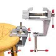 3.5 Inch Mini Aluminum Small Jewelers Hobby Clamp On Table Bench Vise Vice GT