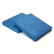 Professional Foam Exercise Balance Pad - 15.8" x 13" x 2", High Blue-Set of 2