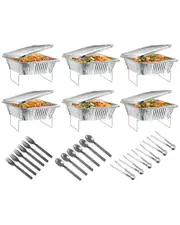 Fresh Fab Finds 36pc Disposable Chafing Dish Buffet Set