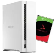 QNAP TS-133 1-Bay NAS with 1x 10TB NAS HDD Bundle [BDLQNP13310]