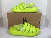 UGG Youth Size 5 EU 37 Sport Yeah Key Lime Slides Sandals AJ-585