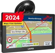 GPS Navigation for Truck Car, 9 inch Trucker GPS for Semi Truck 2024 Map, GPS...