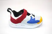 JORDAN CADENCE (TD) WHITE/GAME ROYAL BLACK GYM RED CQ9235-101 SIZE 6C BABY SHOE