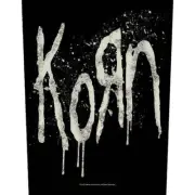 Korn Splatter Logo Back Patch Official Band Merch