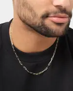 [House Of Auric] House Of Auric 10.5mm Long Cable Chain 18k Gold Vermeil - Size 20 20 18K Gold Vermei