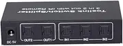 NK-T32 3 in 2 Out Toslink Cable Switch Splitter SPDIF/TOSLINK Optical o 3x2 Switcher SPDIF Splitter with Remote Control