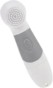 Healeved Gentle Electric Facial Cleansing Brush Deep Cleansing Face Scrubber Battery-free White for Home Travel
