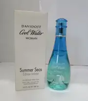 COOL WATER WOMAN SUMMER SEAS LTD ED.BY DAVIDOFF EAU DE TOILETTE SPRAY 3.4 oz