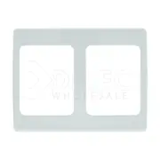 Clipsal 2000 Series Surround 2000 Ser 2 Gang Vert - 2000/2-WE
