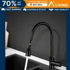 Kitchen Mixer Tap Pull Out 2 Mode Sink Faucet Basin Laundry Black Modern D 11-BK