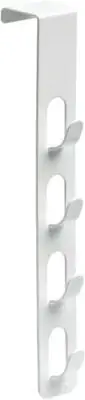 Over the Door Waterfall Hook White