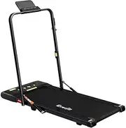 Everfit Treadmill Electric Walking Pad Under Desk Home Gym Fitness 400mm Black