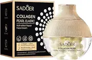 Collagen Pearl Multi-Effect Face Cream, Firming Filling Cream, Softens, Smoothes And Even Skin Tone, Hydrating Moisturizing Cream For Sensitive Skin, Facial Cream