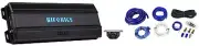 Hifonics ZD-3350.1D 3350 Watt 1 Ohm Car Audio Mono Amplifier Class-D+Amp Kit